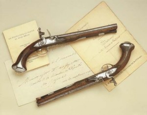 George Washington’s saddle pistols