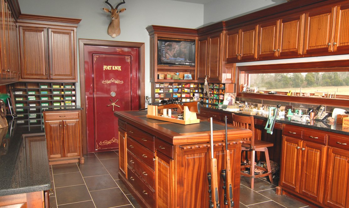 custom home vault