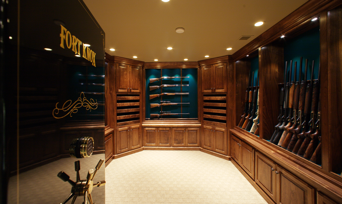 custom home vault